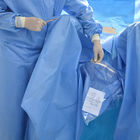 Da tela confortável descartável do vestido cirúrgico da urologia punho material da malha anti - tração fornecedor