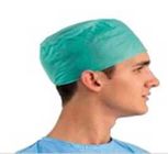 Tampões cirúrgicos descartáveis livres do látex, chapéus descartáveis da sala de operações com elástico costurado fornecedor
