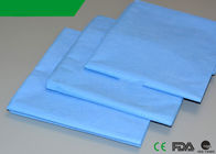 Os PP Drap liso cobrem a tampa de cama 40&quot; descartável do polipropileno” a cor X48 azul fornecedor