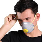 Máscara ativada N95 do copo FFP2 do carbono, máscara de poeira não tecida descartável com válvula fornecedor