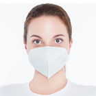 A máscara FFP2 dobrável lisa da dobra vertical personalizou a máscara protetora descartável médica fornecedor