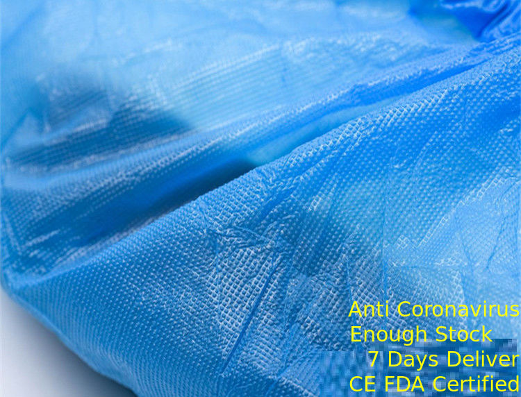 Luz - a sapata descartável azul cobre resistente fluido da emenda Elasticized com o passo Textured fornecedor