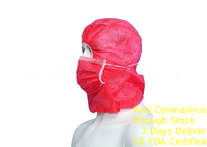 As capotas cirúrgicas descartáveis não absorventes respiráveis com látex da máscara - livre fornecedor