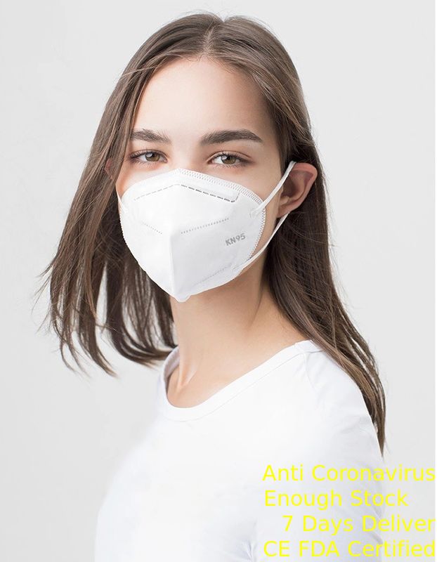 FFP2 máscara protetora descartável dobrável anti-bacteriana da máscara KN95 com Earloop elástico fornecedor
