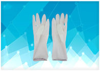 Luvas médicas descartáveis da resistência de rasgo, luvas médicas do látex com aprovação do CE fornecedor