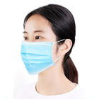Earloop azul descartável respirável a filtragem da 3-camada da máscara protetora reduz infecções fornecedor