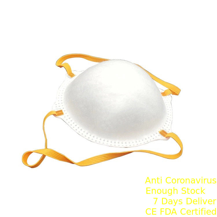 Máscara protetora ínfima dada forma da proteção da poeira FFP2 copo descartável fornecedor