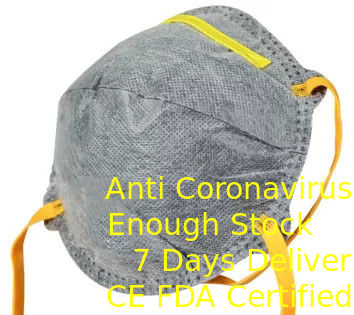 Máscara protetora amigável de respiração fácil da poeira da pele da máscara do copo FFP2 anti para a proteção da poeira fornecedor